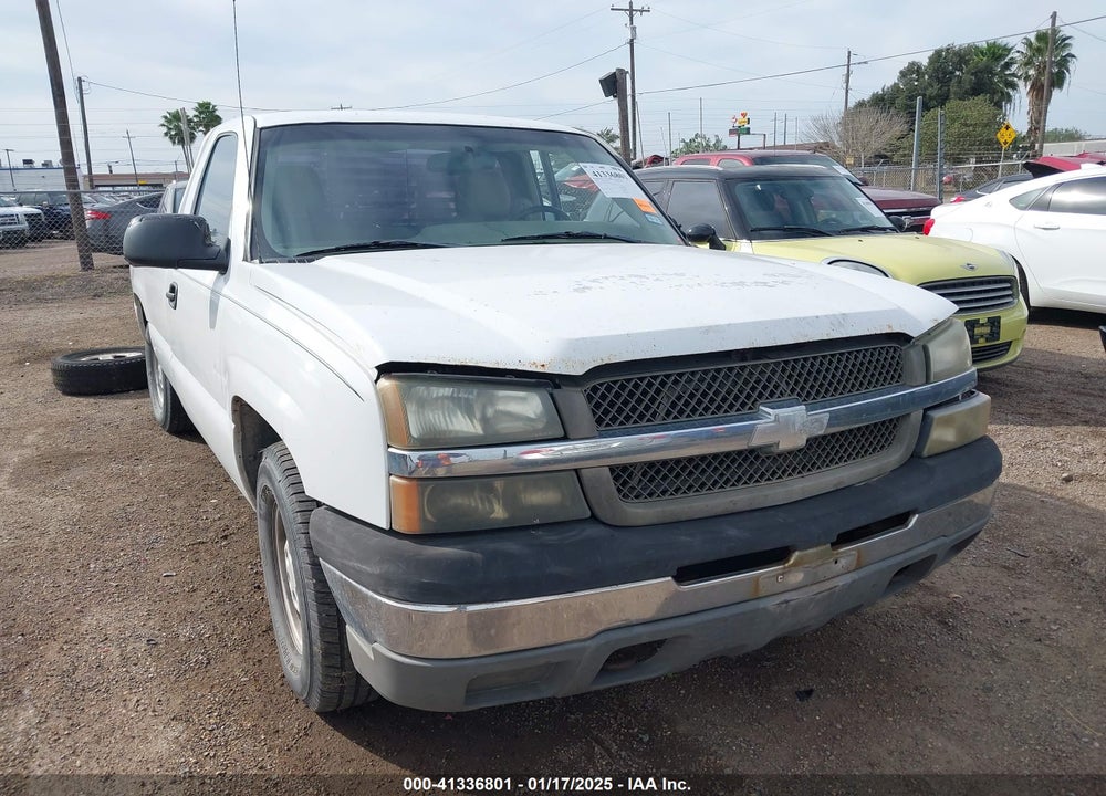 2003 CHEVROLET SILVERADO 1500 WORK TRUCK VIN: 1GCEC14V43Z130744
