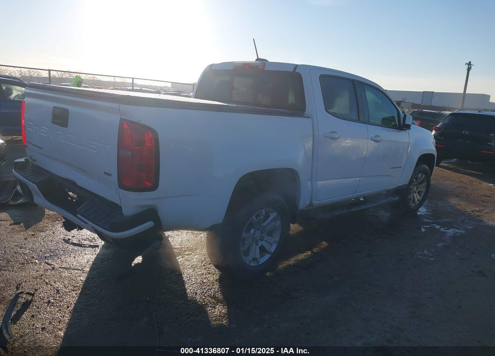 2021 CHEVROLET COLORADO VIN: 1GCGSCEN2M1190740