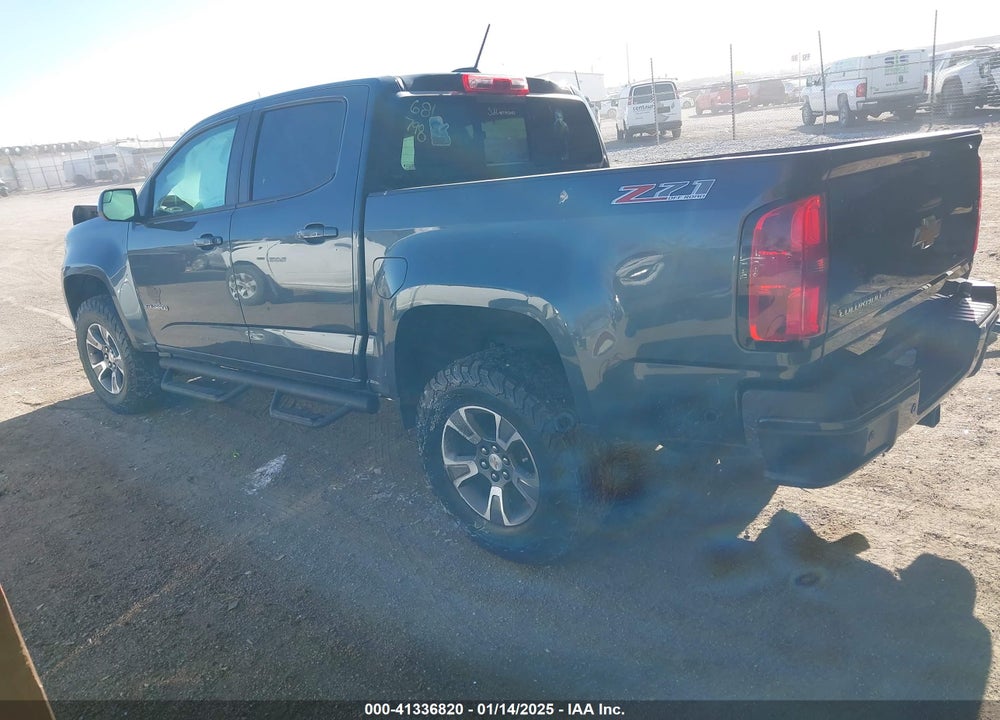 2019 CHEVROLET COLORADO Z71 VIN: 1GCGTDEN7K1134325