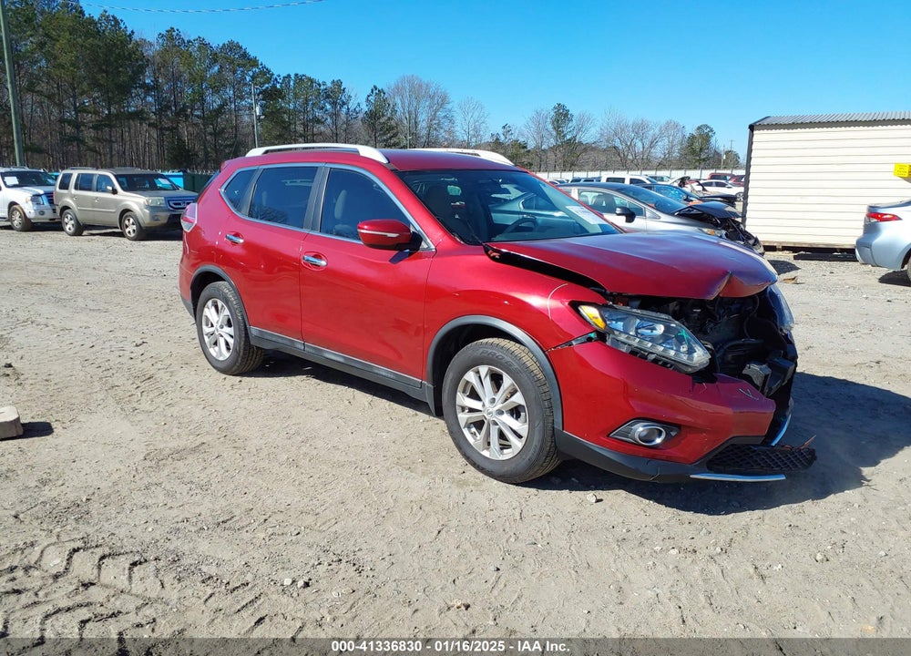 2015 NISSAN ROGUE SV VIN: 5N1AT2MTXFC927747