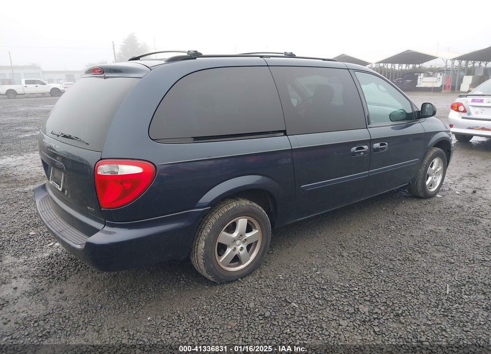 2007 DODGE GRAND CARAVAN SXT VIN: 2D4GP44L07R178161