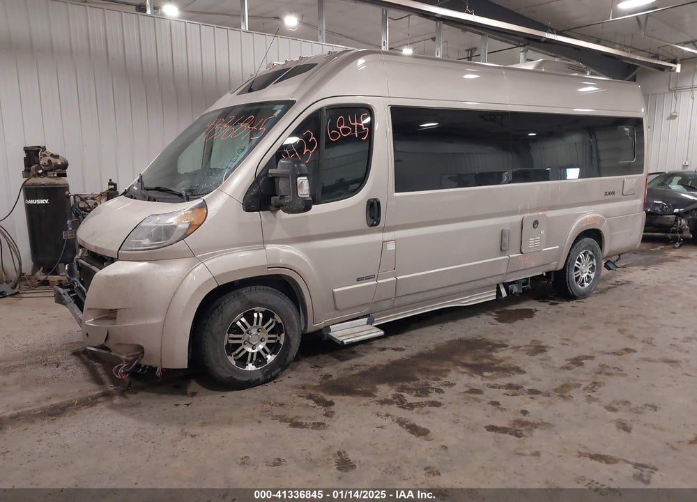 2017 RAM PROMASTER 3500 CARGO VAN HIGH ROOF 159 WB EXT VIN: 3C6URVJG2HE533929