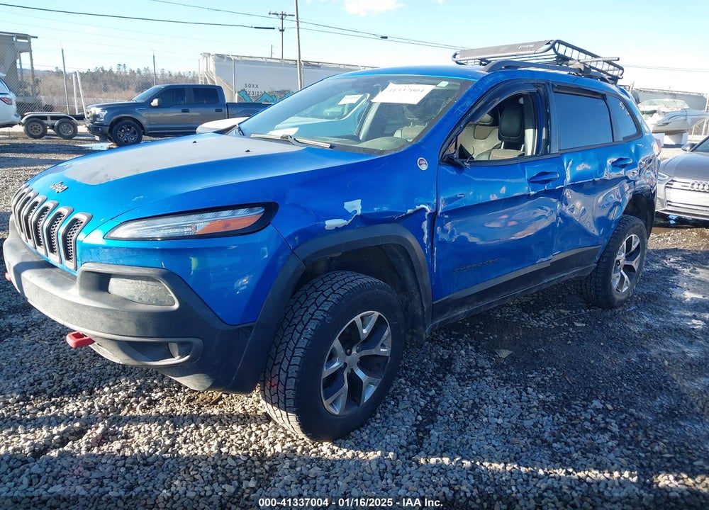 2017 JEEP CHEROKEE TRAILHAWK 4X4 VIN: 1C4PJMBS4HW602362