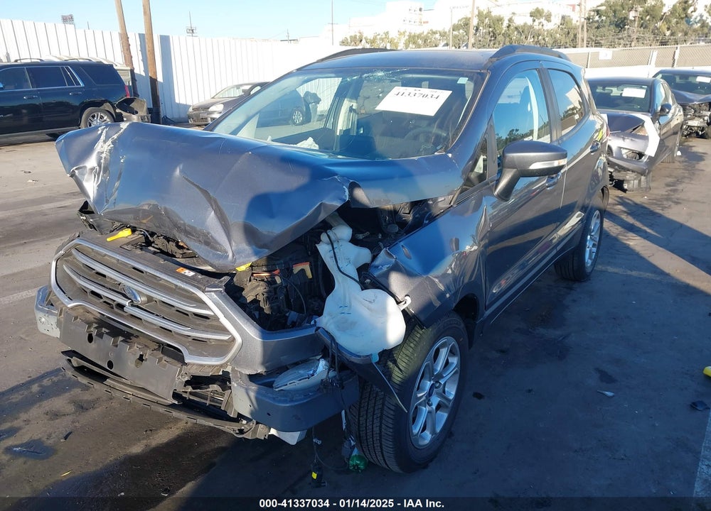 2018 FORD ECOSPORT SE VIN: MAJ3P1TE4JC246805
