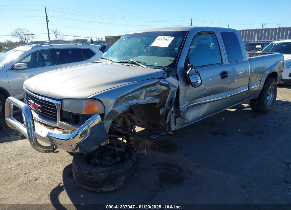 2000 GMC SIERRA 1500 SLE VIN: 2GTEK19T4Y1132228