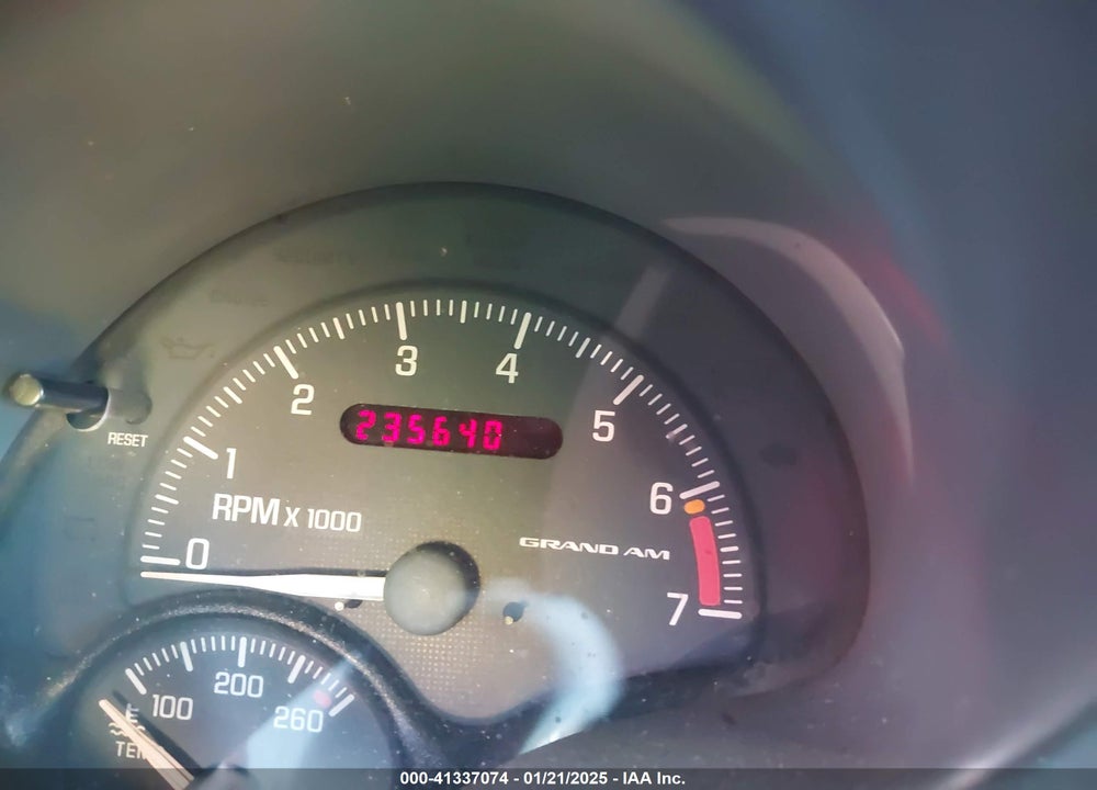 2000 PONTIAC GRAND AM GT VIN: 1G2NW52E9YM800122