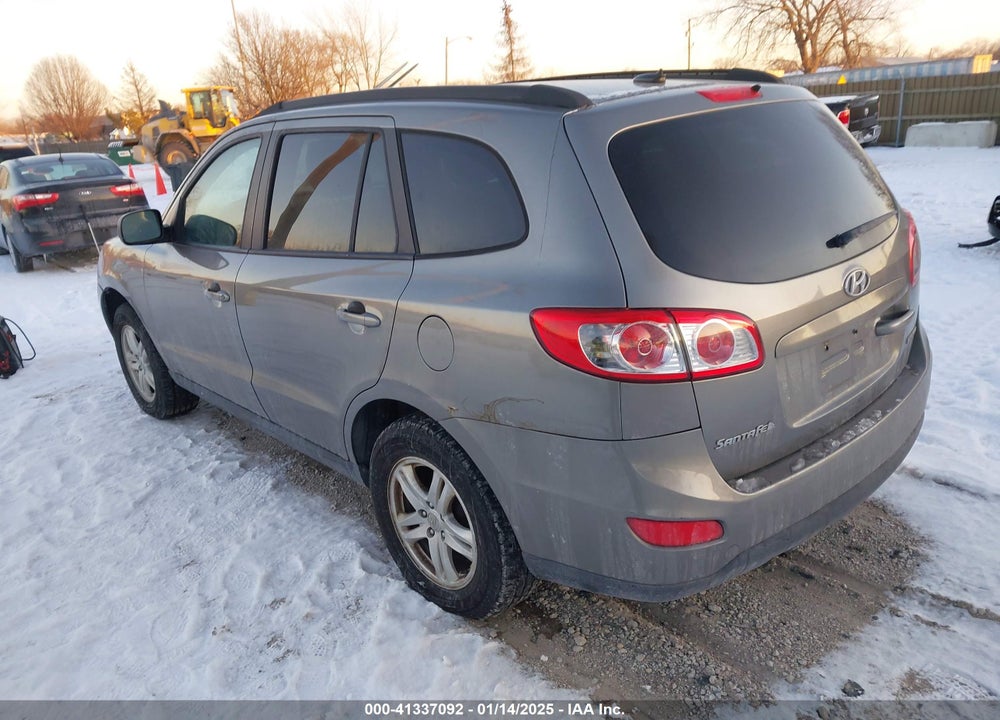 2012 HYUNDAI SANTA FE GLS VIN: 5XYZG3ABXCG134940