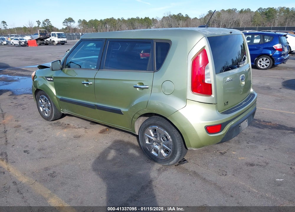 2012 KIA SOUL VIN: KNDJT2A53C7457267