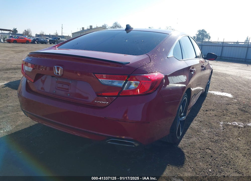 2022 HONDA ACCORD SPORT VIN: 1HGCV1F32NA058751