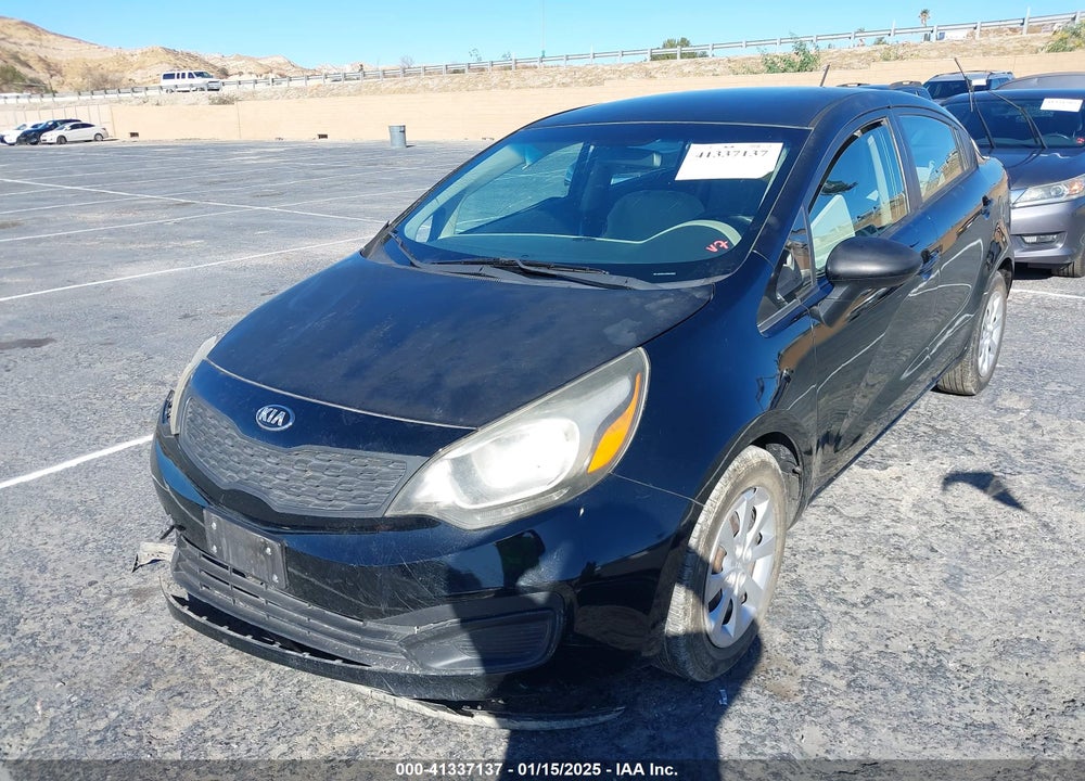 2013 KIA RIO VIN: KNADM4A3XD6256653