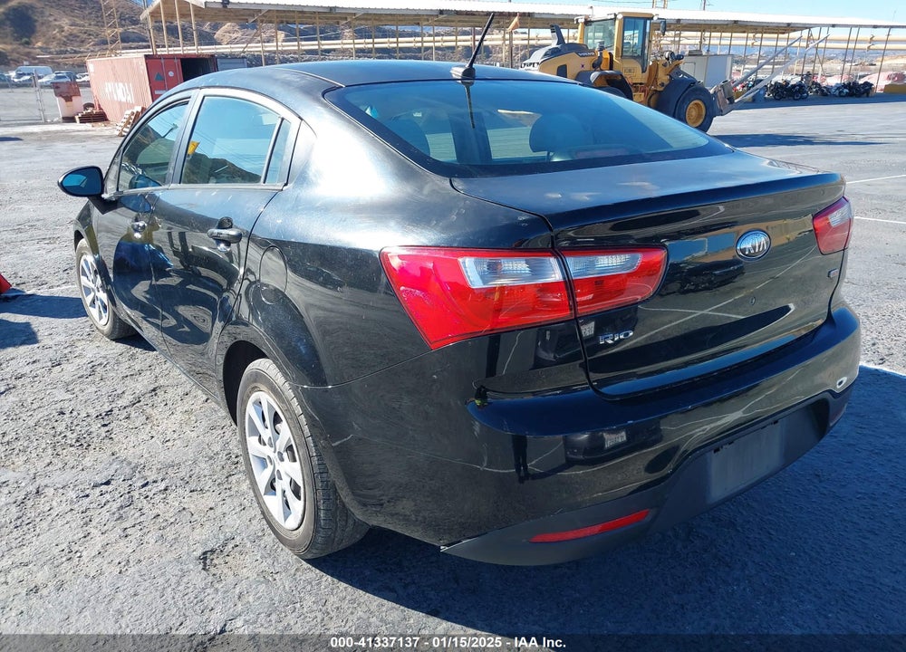 2013 KIA RIO VIN: KNADM4A3XD6256653