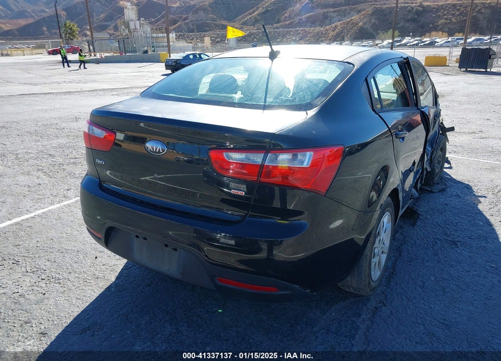 2013 KIA RIO VIN: KNADM4A3XD6256653