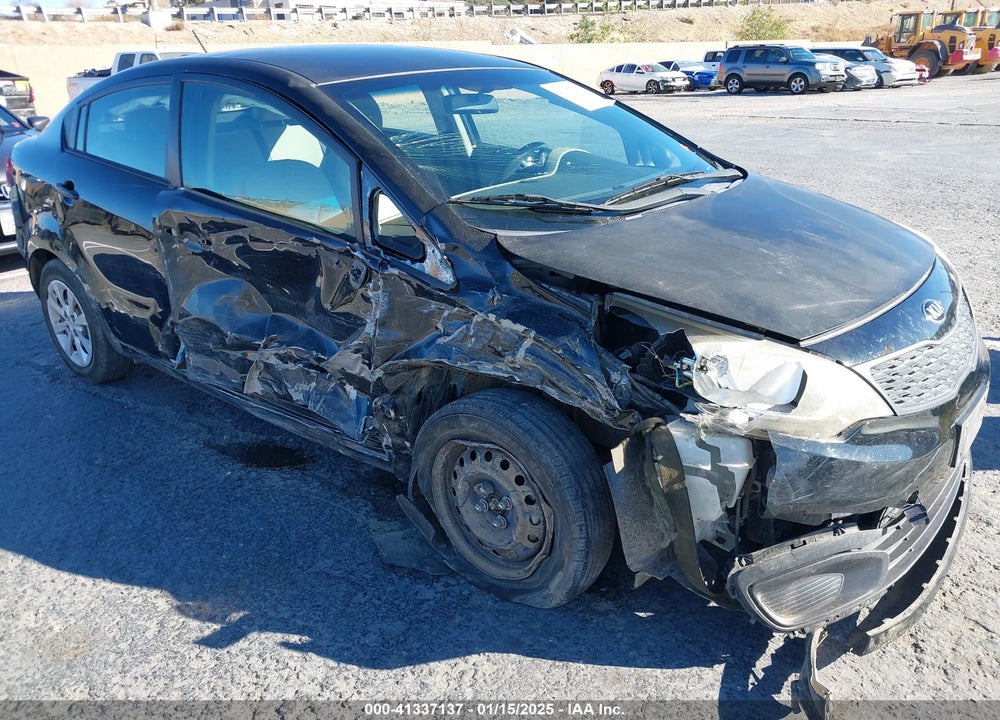 2013 KIA RIO VIN: KNADM4A3XD6256653