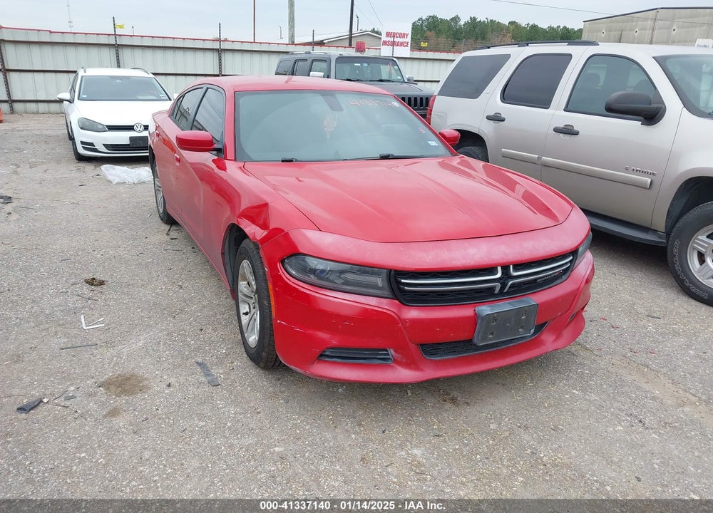 2015 DODGE CHARGER SE VIN: 2C3CDXBG5FH741600