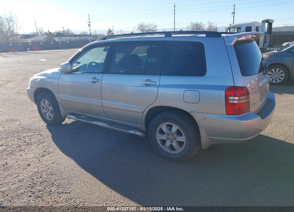 2001 TOYOTA HIGHLANDER V6 VIN: JTEHF21A910016571