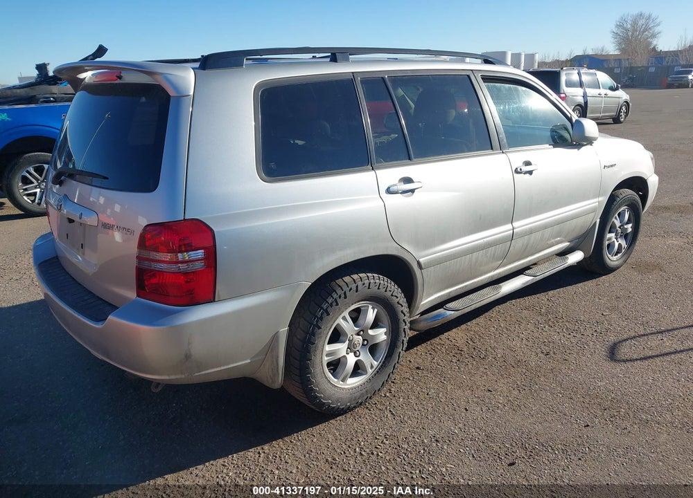 2001 TOYOTA HIGHLANDER V6 VIN: JTEHF21A910016571