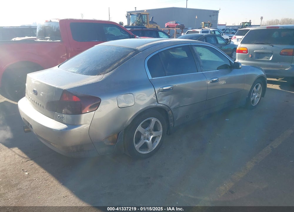 2004 INFINITI G35 VIN: JNKCV51E54M601231