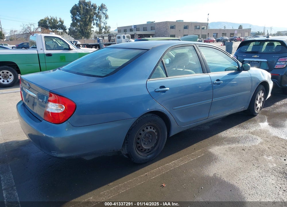 2004 TOYOTA CAMRY LE VIN: 4T1BE32K14U918201