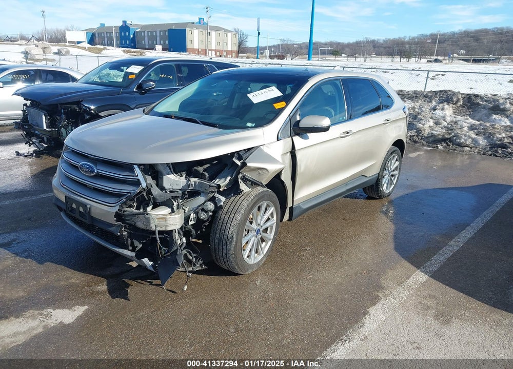 2018 FORD EDGE TITANIUM VIN: 2FMPK4K88JBC11476