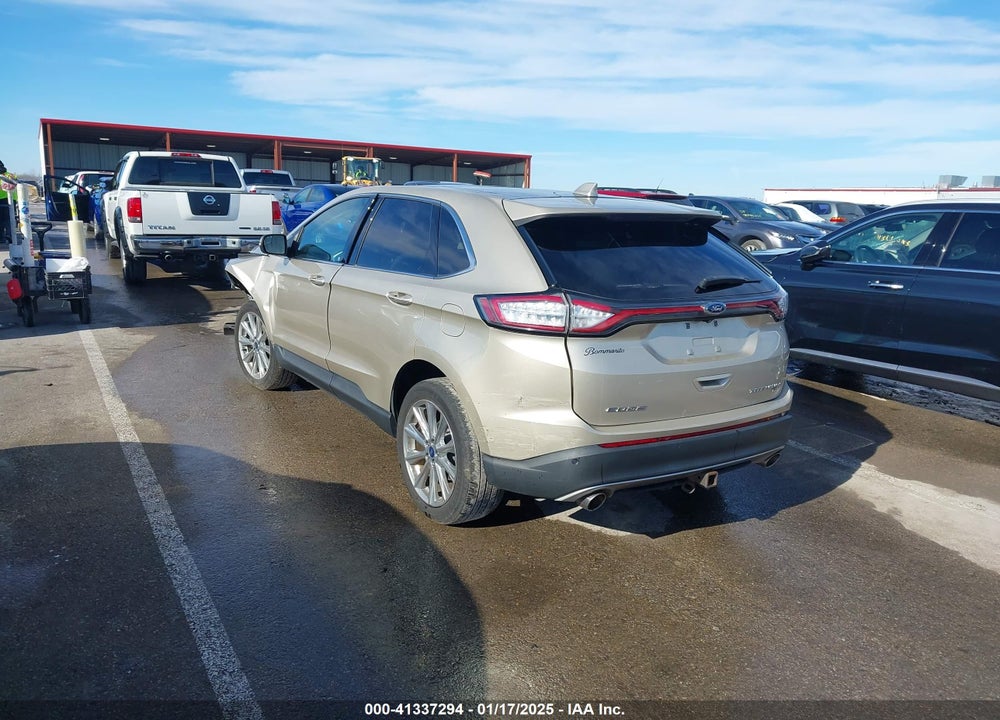 2018 FORD EDGE TITANIUM VIN: 2FMPK4K88JBC11476