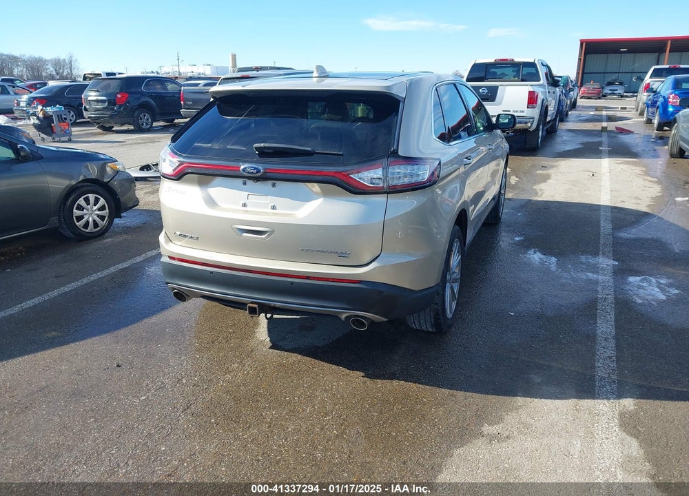 2018 FORD EDGE TITANIUM VIN: 2FMPK4K88JBC11476
