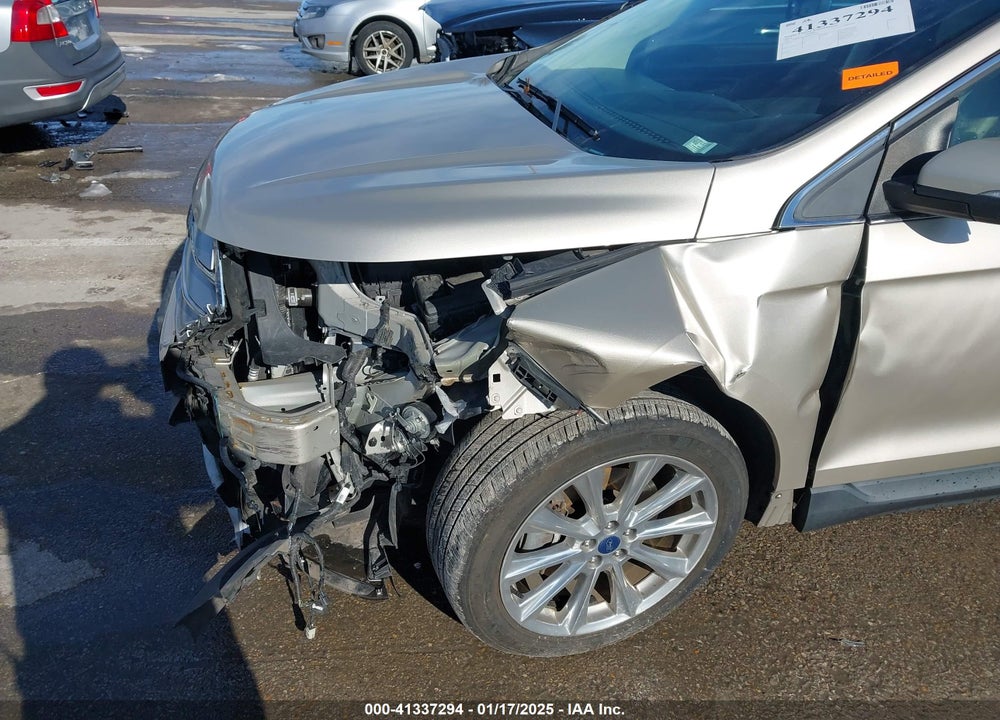 2018 FORD EDGE TITANIUM VIN: 2FMPK4K88JBC11476
