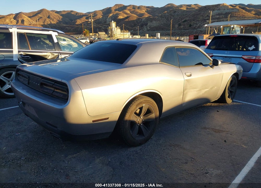 2015 DODGE CHALLENGER SXT VIN: 2C3CDZAG0FH865075