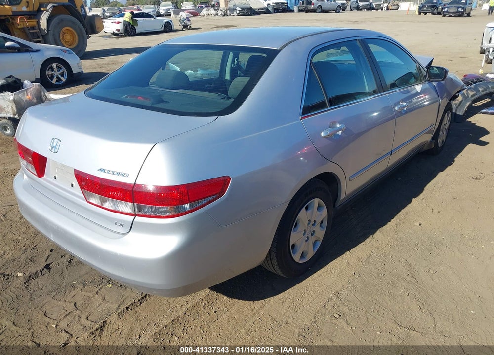 2004 HONDA ACCORD 2.4 LX VIN: 1HGCM563X4A144396