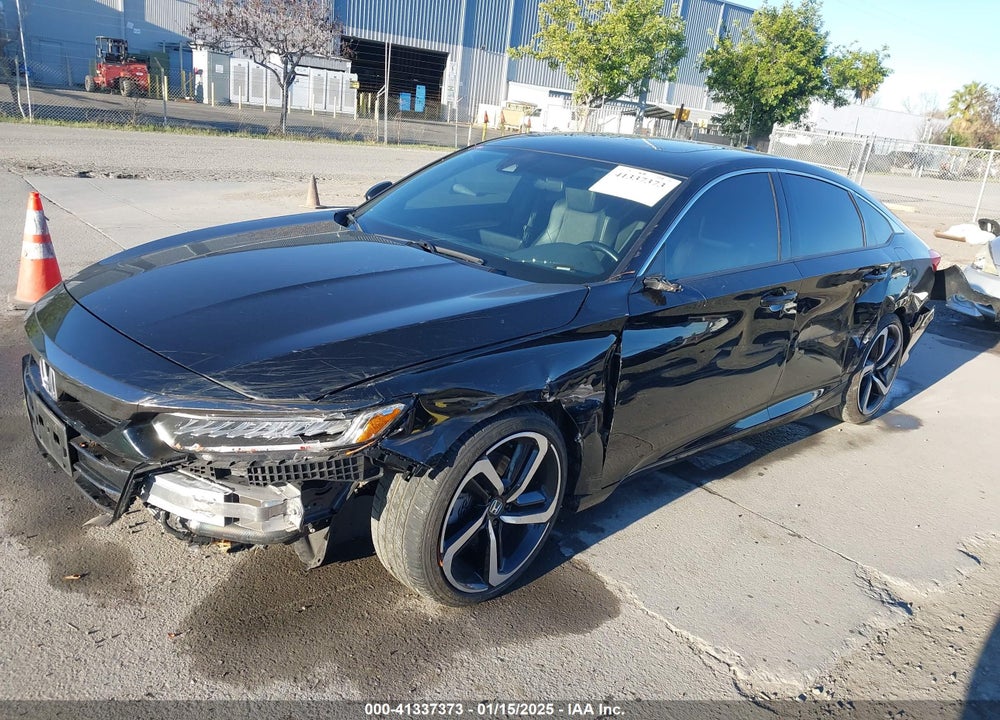 2022 HONDA ACCORD VIN: 1HGCV2F37NA000625