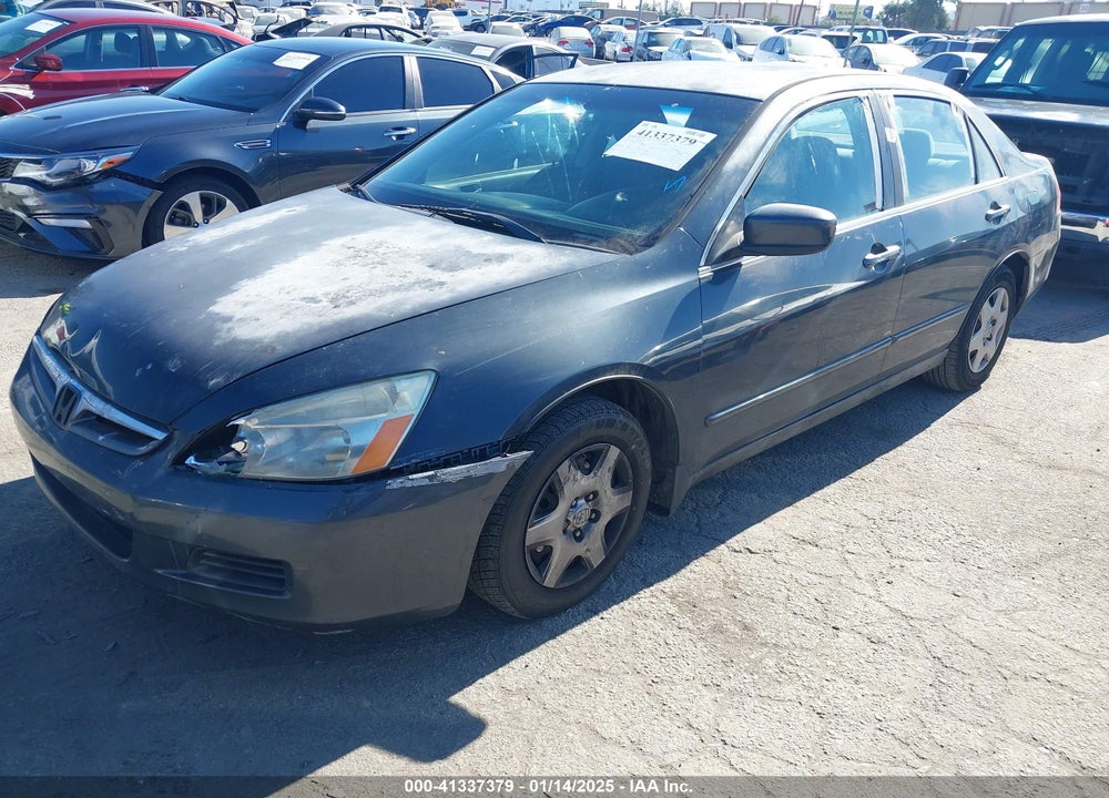 2007 HONDA ACCORD 2.4 LX VIN: 3HGCM56427G707665