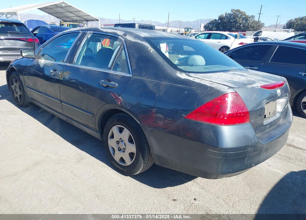 2007 HONDA ACCORD 2.4 LX VIN: 3HGCM56427G707665