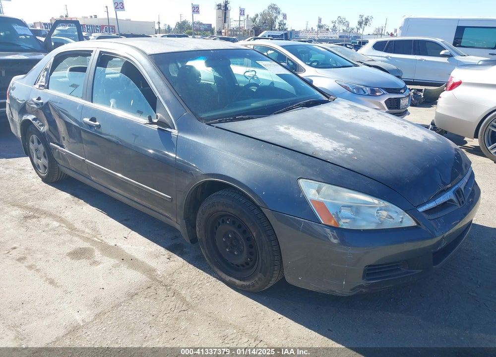 2007 HONDA ACCORD 2.4 LX VIN: 3HGCM56427G707665