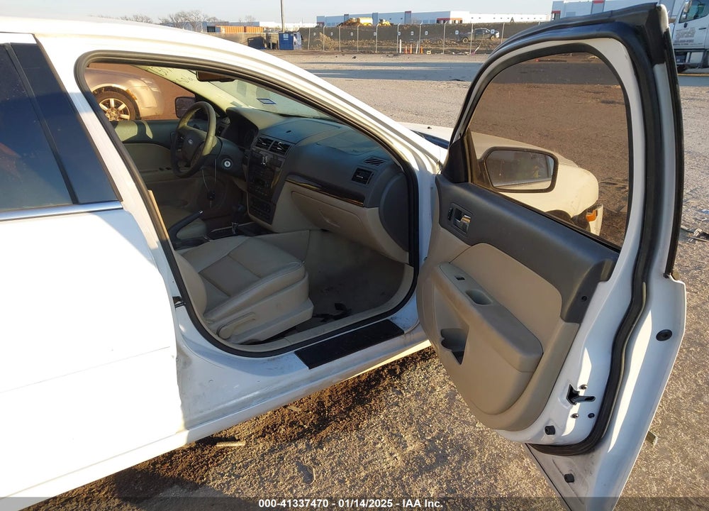 2007 FORD FUSION SEL VIN: 3FAHP08127R121253
