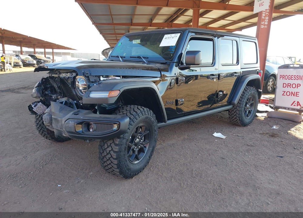 2024 JEEP WRANGLER 4-DOOR WILLYS 4X4 VIN: 1C4PJXDG0RW368703