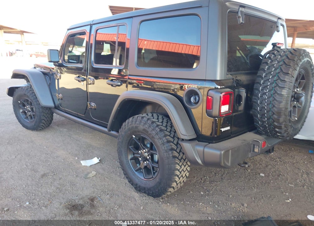 2024 JEEP WRANGLER 4-DOOR WILLYS 4X4 VIN: 1C4PJXDG0RW368703