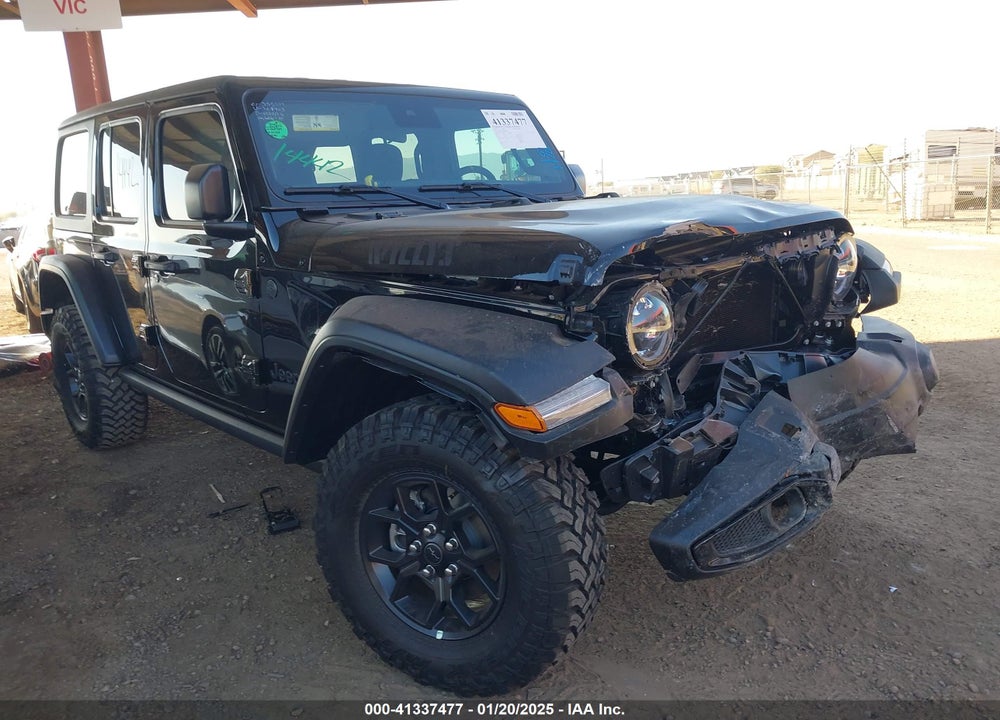 2024 JEEP WRANGLER 4-DOOR WILLYS 4X4 VIN: 1C4PJXDG0RW368703