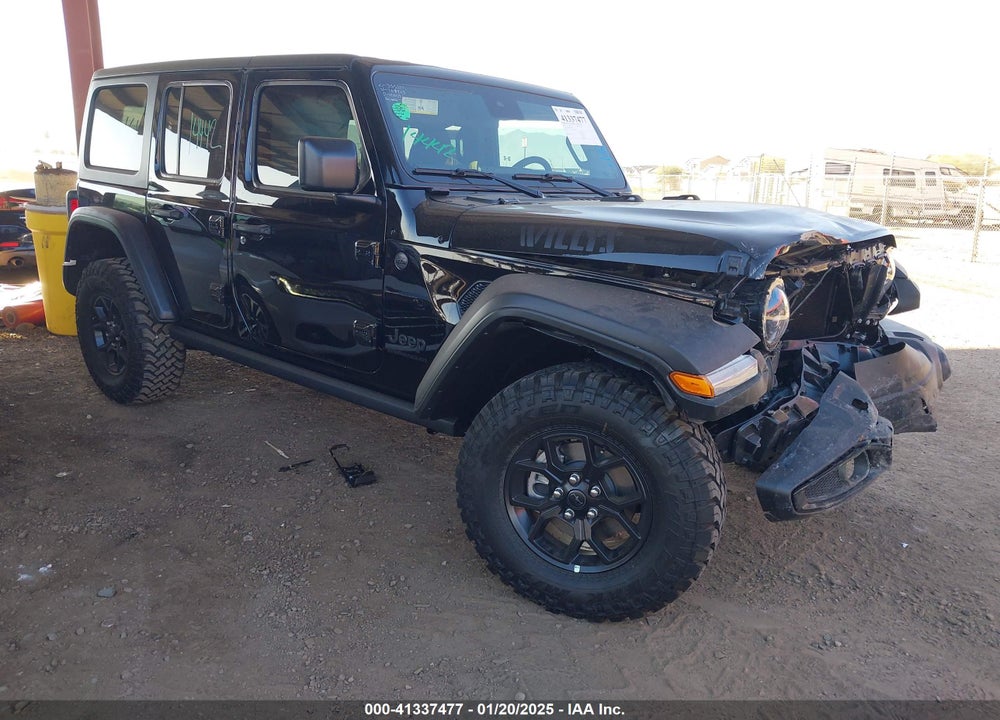 2024 JEEP WRANGLER 4-DOOR WILLYS 4X4 VIN: 1C4PJXDG0RW368703