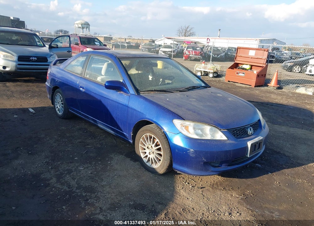 2005 HONDA CIVIC EX VIN: 1HGEM22925L020727