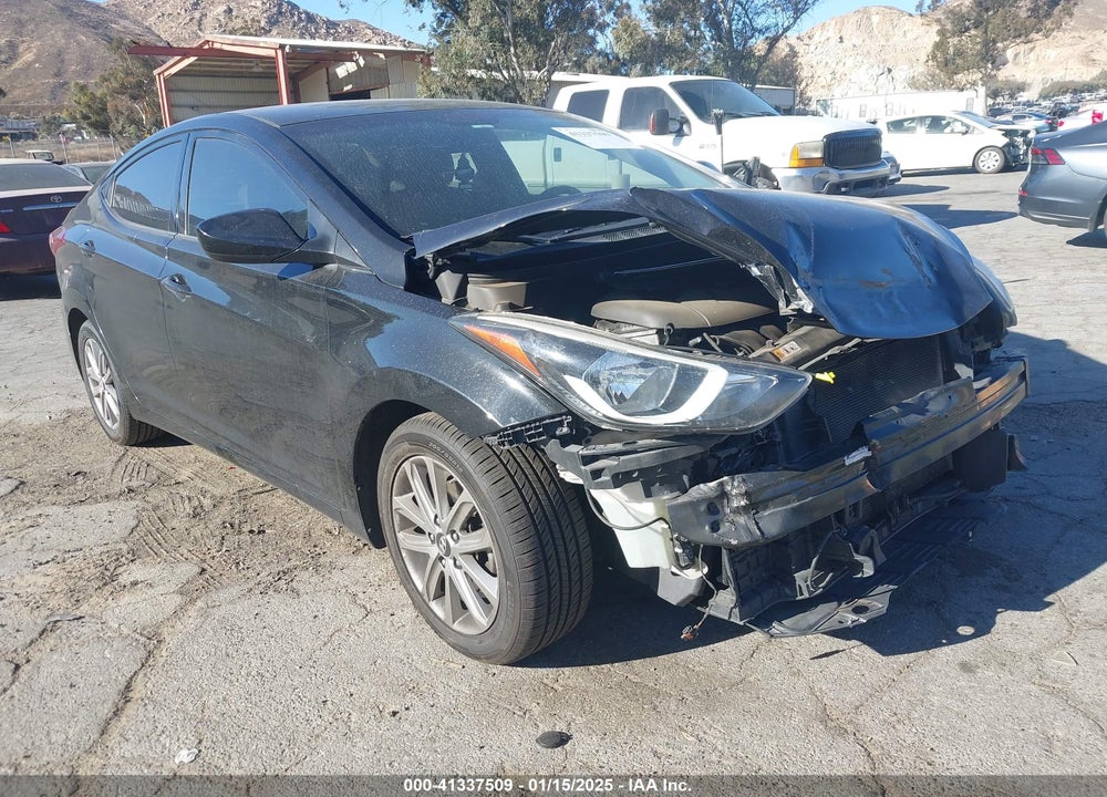 2016 HYUNDAI ELANTRA SE VIN: 5NPDH4AE9GH658862