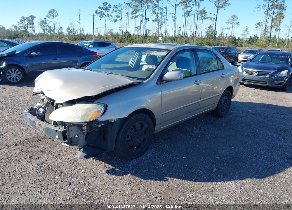 2005 TOYOTA COROLLA LE VIN: 2T1BR32E45C321089