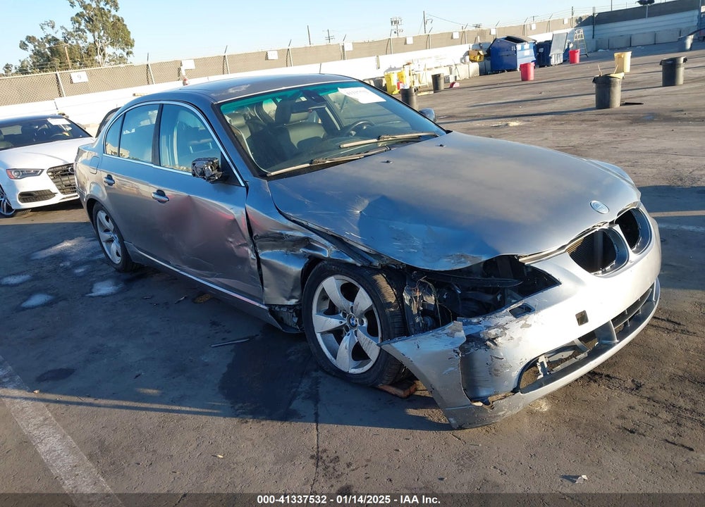 2005 BMW 525I VIN: WBANA53555B860458