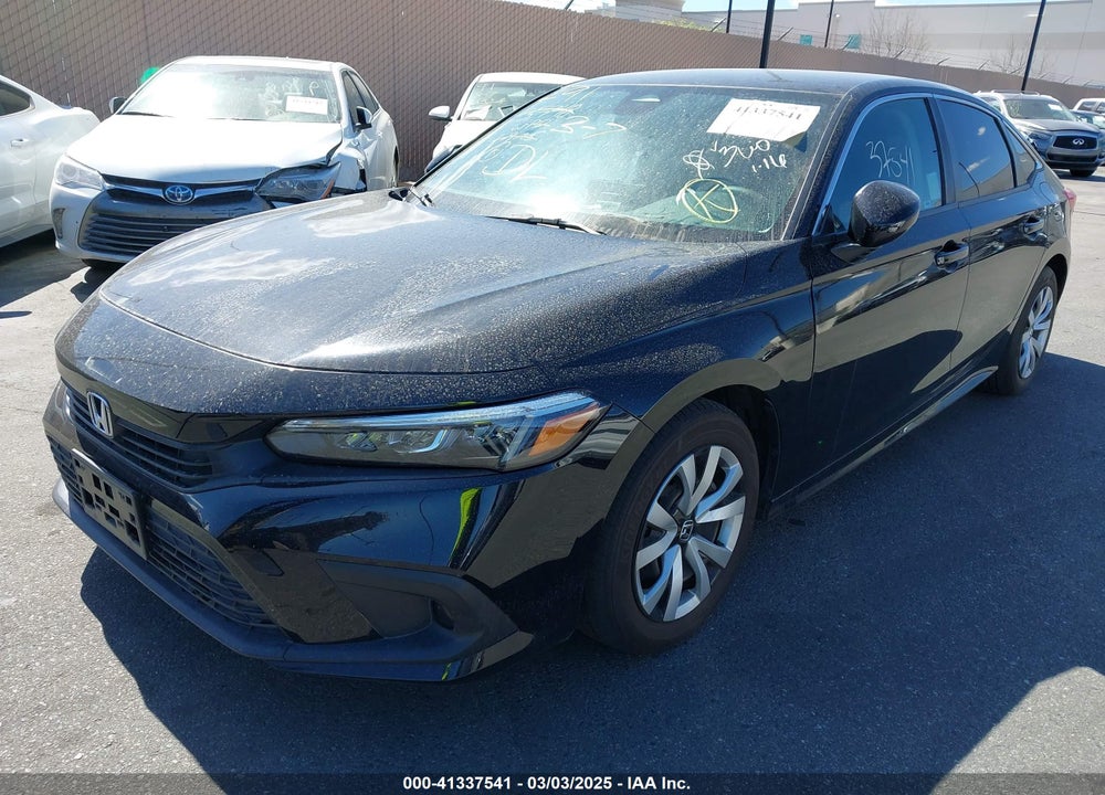 2022 HONDA CIVIC VIN: 2HGFE2F2XNH520355