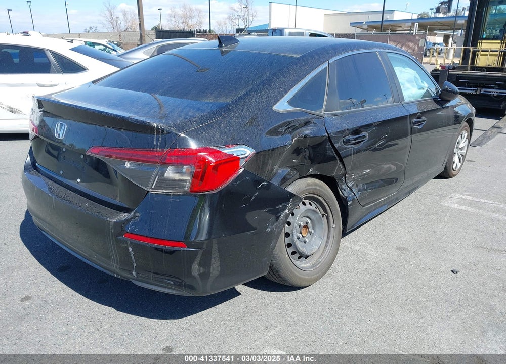 2022 HONDA CIVIC VIN: 2HGFE2F2XNH520355