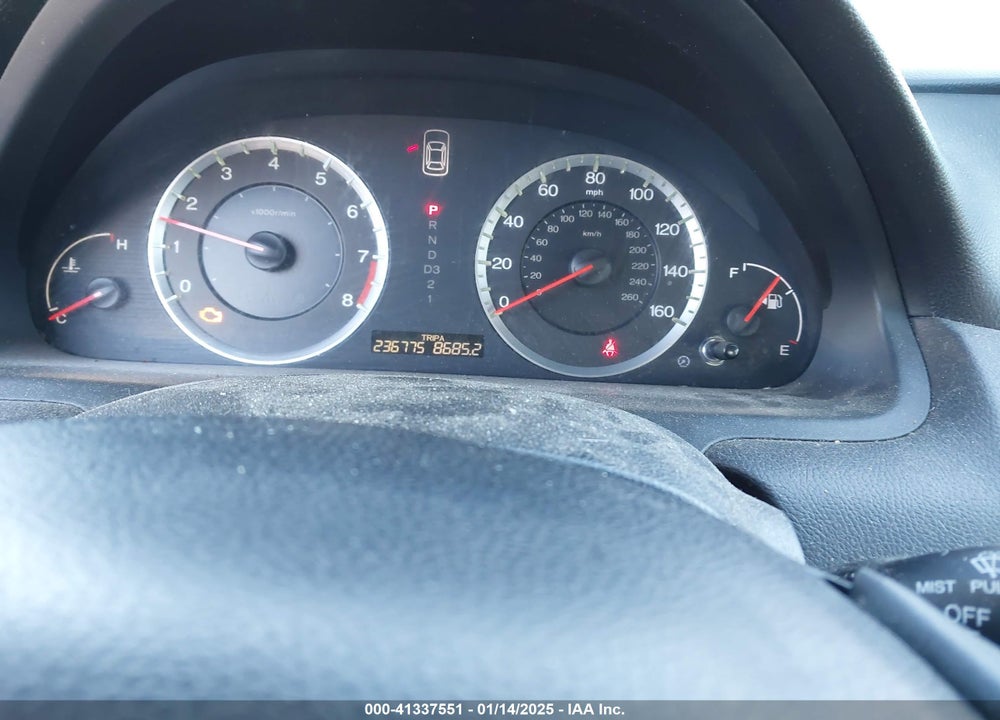 2009 HONDA ACCORD VIN: 1HGCP26869A116863