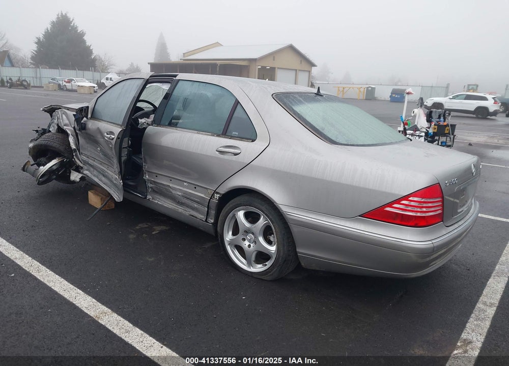 2004 MERCEDES-BENZ S 500 4MATIC VIN: WDBNG84J24A404189