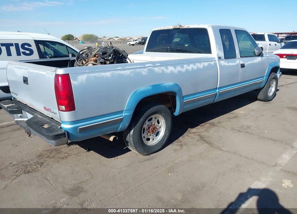 1993 GMC SIERRA K2500 VIN: 1GTGK29F2PE545075