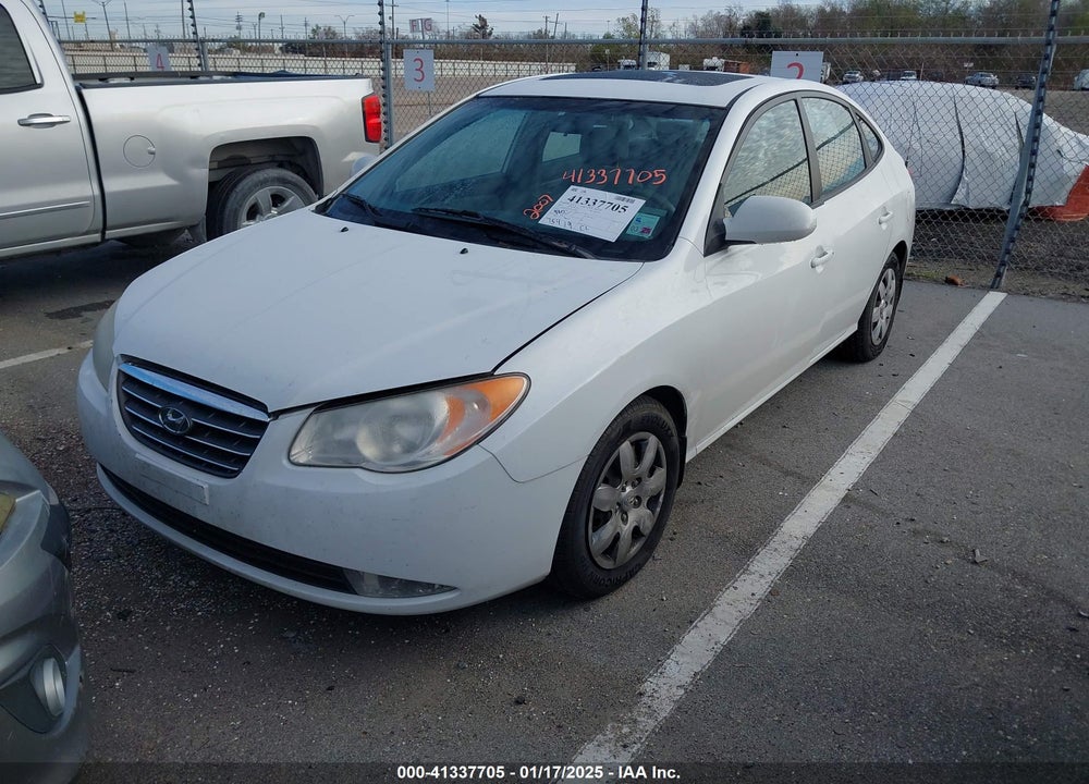 2007 HYUNDAI ELANTRA GLS/LIMITED/SE VIN: KMHDU46DX7U034968