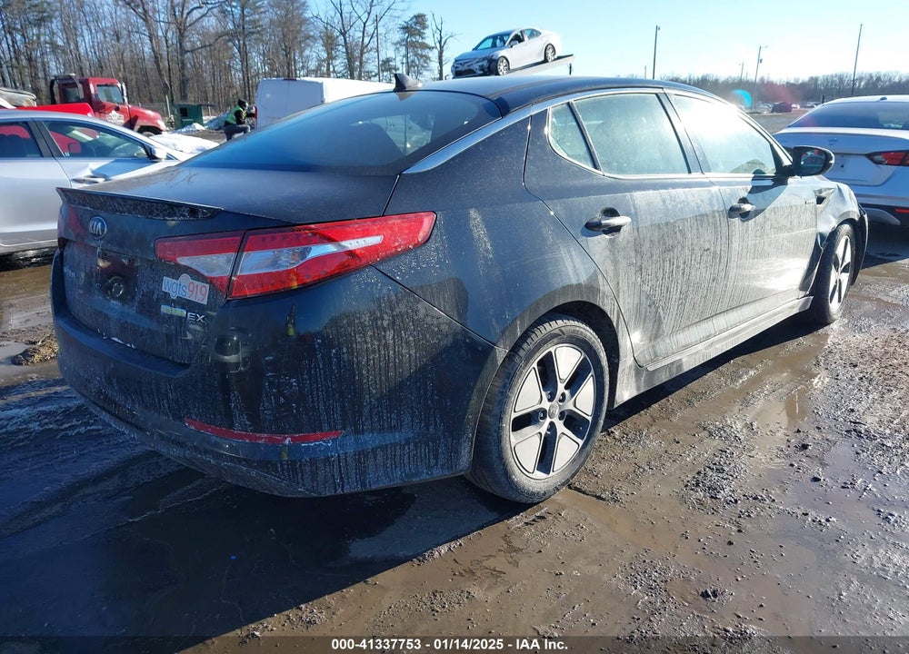 2013 KIA OPTIMA HYBRID EX VIN: KNAGM4AD4D5060882