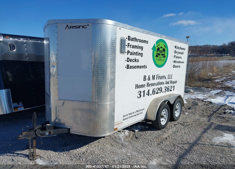 2021 ARISING INDUSTRIES TRAILER VIN: 5YCBE1224MH006773