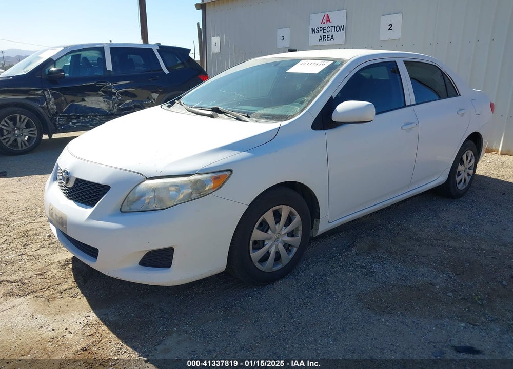 2010 TOYOTA COROLLA LE VIN: 2T1BU4EE6AC494364